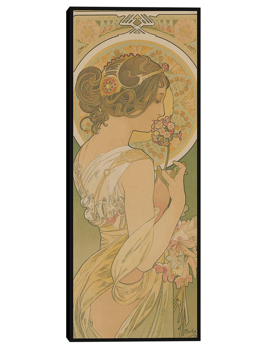Cuadro decorativo La Primevere (1899) técnica mixta Obras