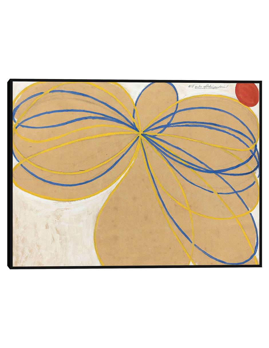 Cuadro decorativo La estrella de siete puntas nº 1 (1908) técnica mixta Colores