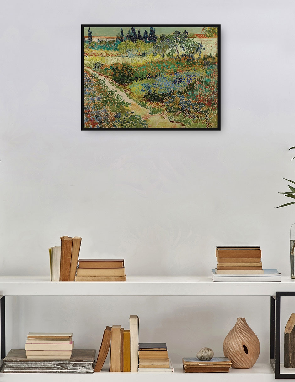 Cuadro decorativo Jardín en Arlés técnica mixta Campos 2