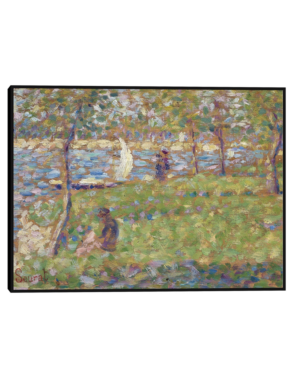 Cuadro decorativo Estudio para La Grande Jatte (1884-1885) técnica mixta Lagos
