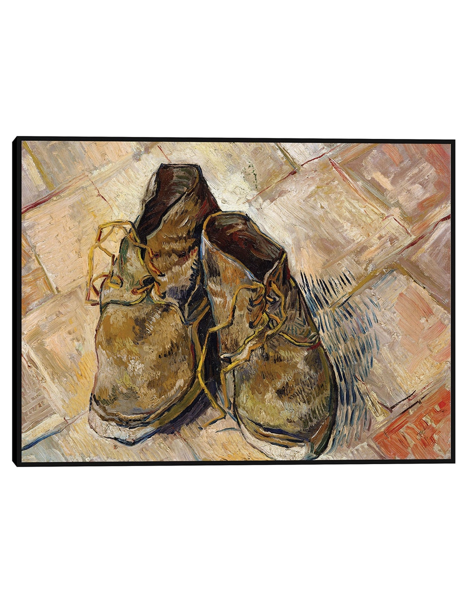 Cuadro decorativo Zapatos (1888) técnica mixta Objetos