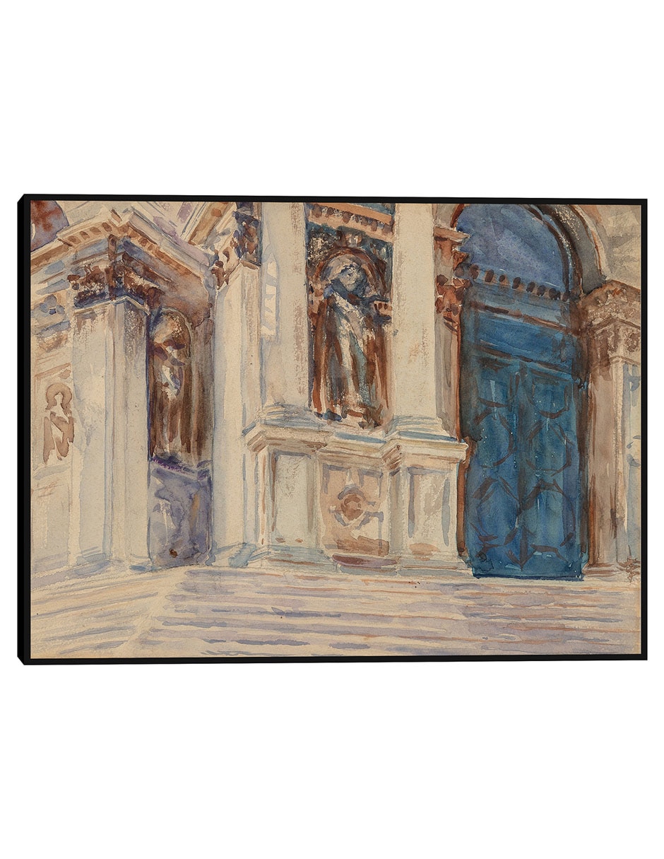Cuadro decorativo Santa María della Salute, Venecia (1904) técnica mixta Arquitectura