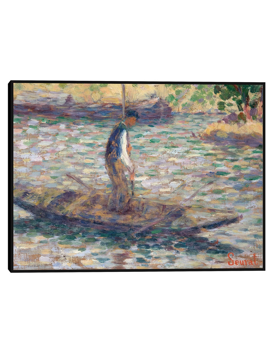Cuadro decorativo Un pescador (hacia 1884) técnica mixta Retratos