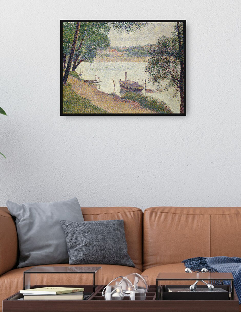 Cuadro decorativo Tiempo gris, Grande Jatte (hacia 1886-1888) técnica mixta Lagos 2