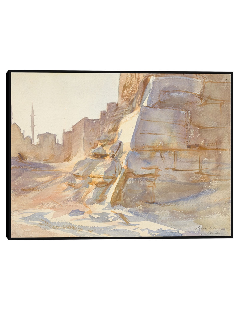 Cuadro decorativo El Cairo (hacia 1891) técnica mixta Lugares
