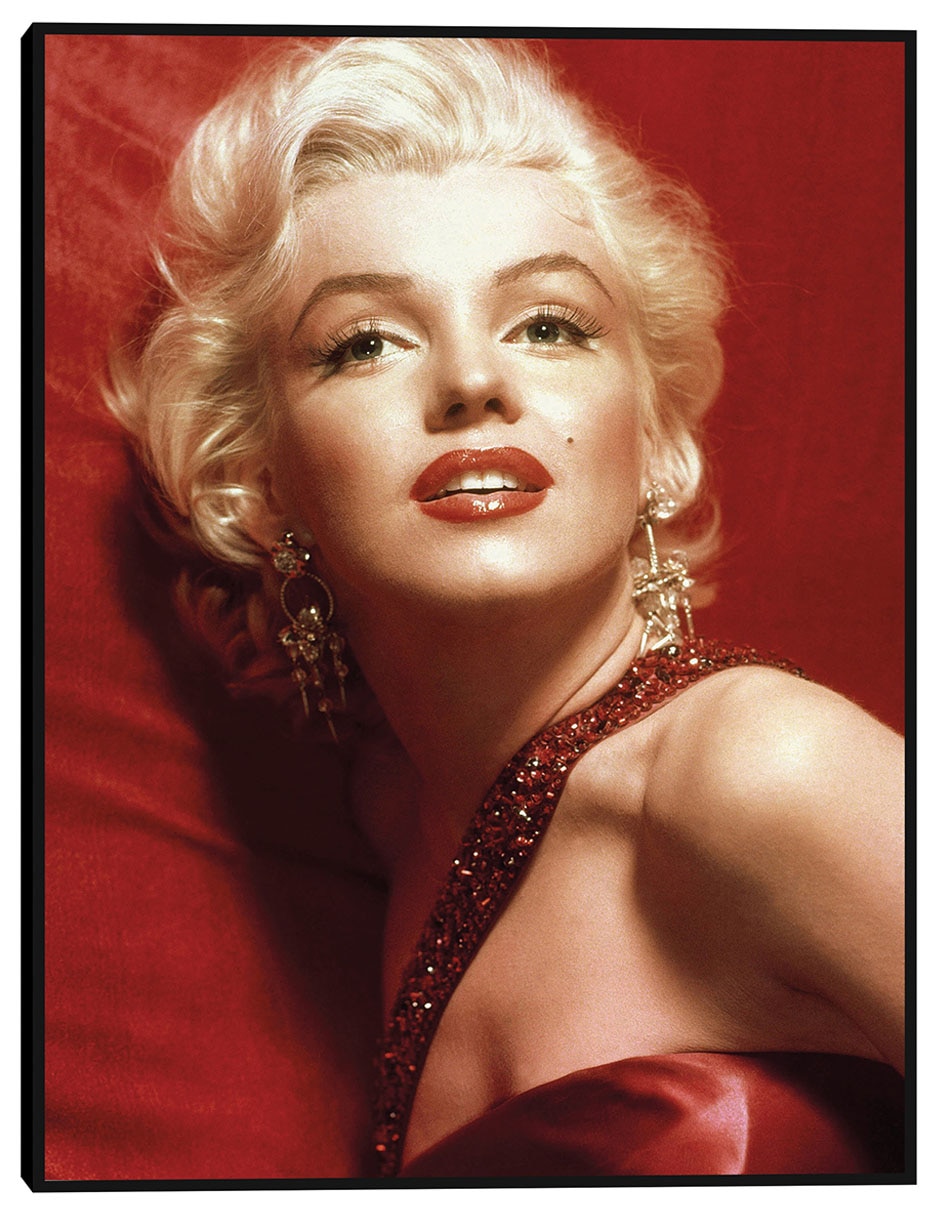 Cuadro decorativo Marilyn Monroe, Cómo casarse con un millonario técnica mixta Gente