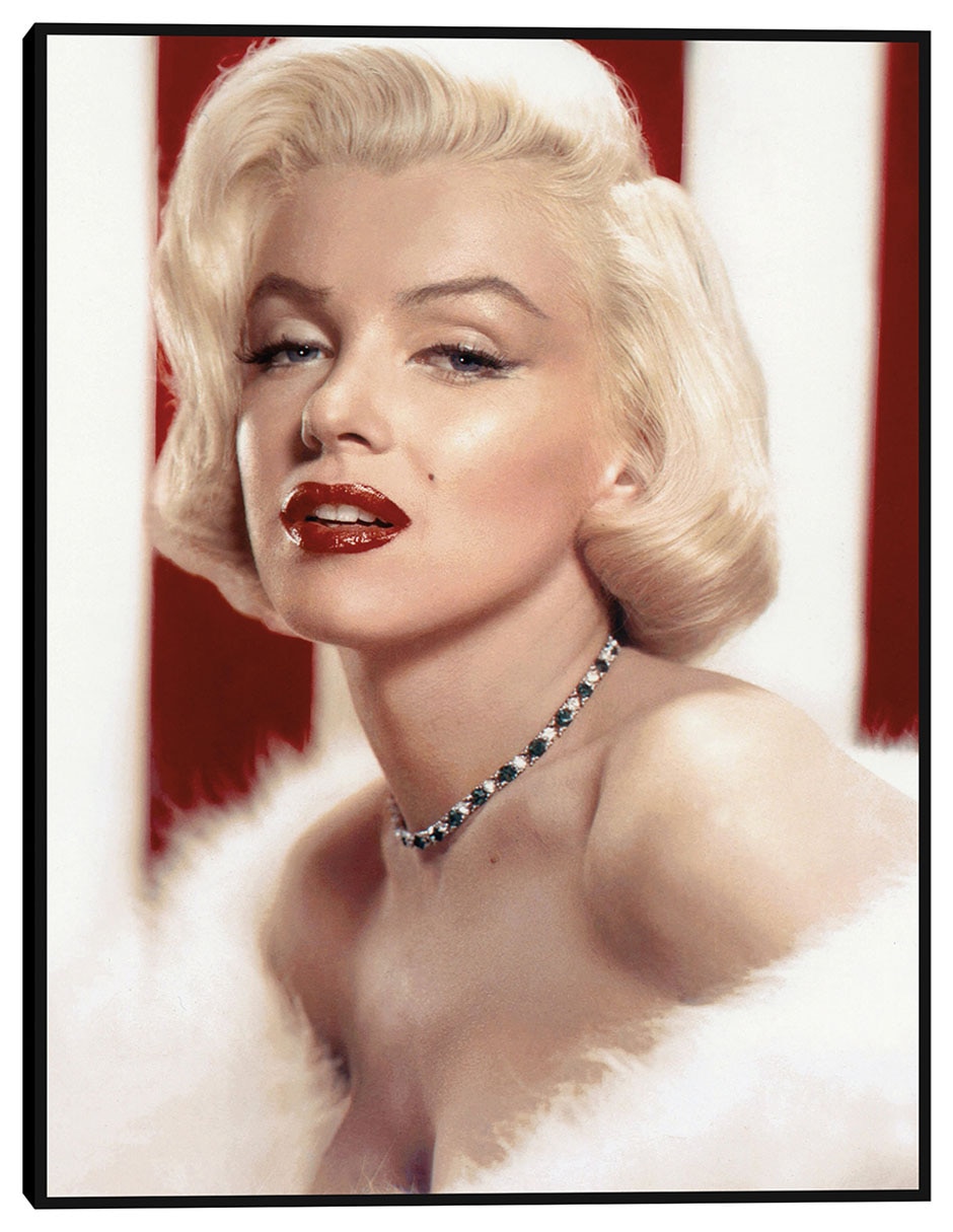 Cuadro decorativo Marilyn Monroe, Revista Photoplay, 1953 técnica mixta Gente
