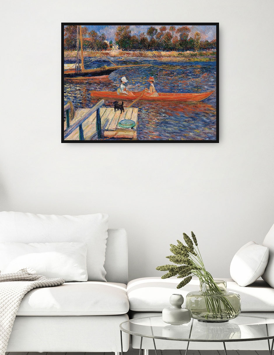 Cuadro decorativo El Sena en Argenteuil (La Seine Ã Argenteuil) (1888) técnica mixta Ríos 2