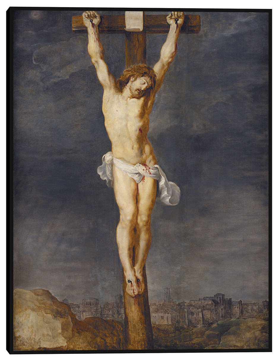 Cuadro decorativo Cristo en la Cruz (1592 – 1633) técnica mixta Figuras Celestiales Cuadro decorativo Cristo en la Cruz (1592 – 1633) técnica mixta Figuras Celestiales