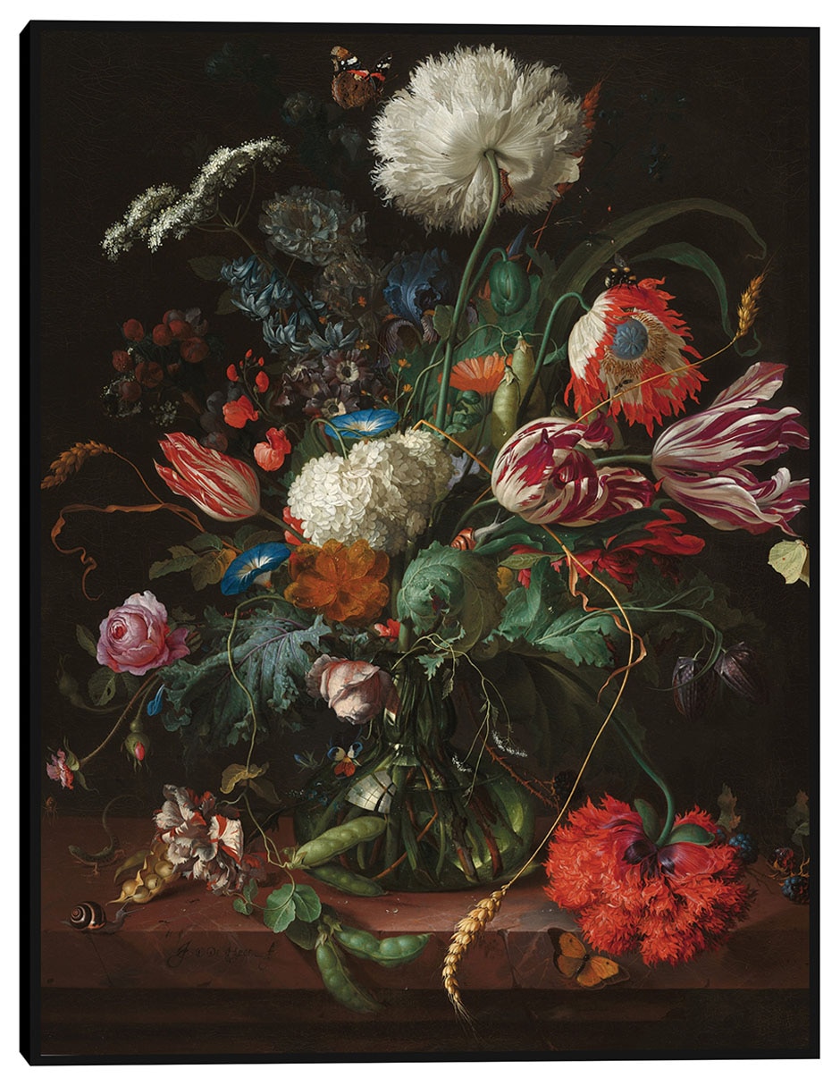 Cuadro decorativo Jarrón de flores, c. 1660 técnica mixta Ramos Cuadro decorativo Jarrón de flores, c. 1660 técnica mixta Ramos