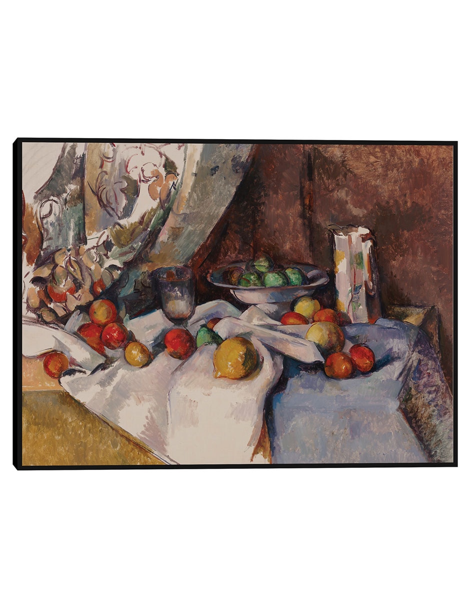 Cuadro decorativo Naturaleza Muerta Con Manzanas (De 1895 A 1898) técnica mixta Olas Cuadro decorativo Naturaleza Muerta Con Manzanas (De 1895 A 1898) técnica mixta Olas