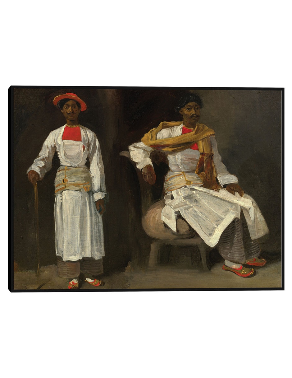Cuadro decorativo Dos Estudios De Un Indio De Calcuta, Sentado Y De Pie C. 1823/1824 técnica mixta Caminos