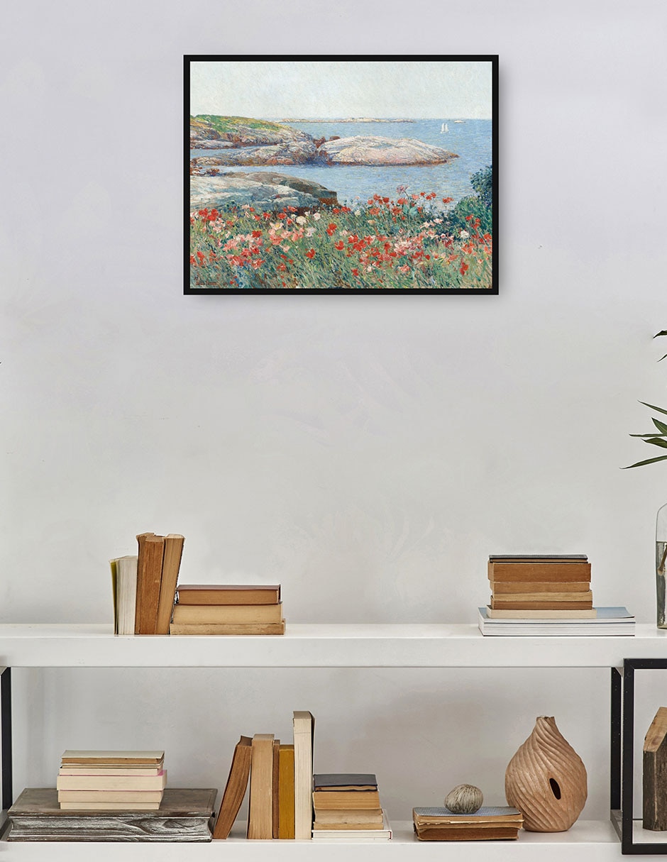 Cuadro decorativo Amapolas, Isles Of Shoals, 1891 técnica mixta Gente 2