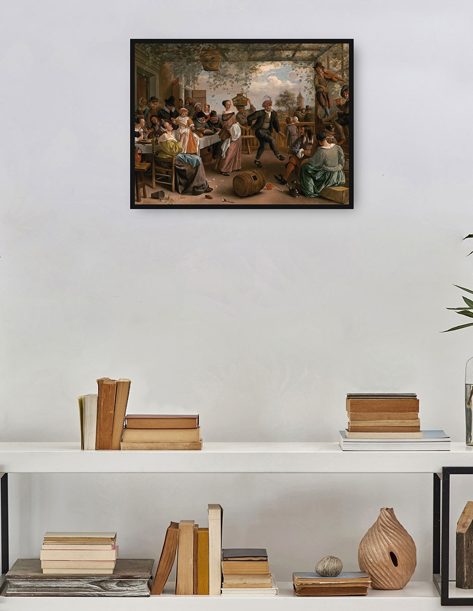 Cuadro decorativo La Pareja De Baile técnica mixta Caminos 2