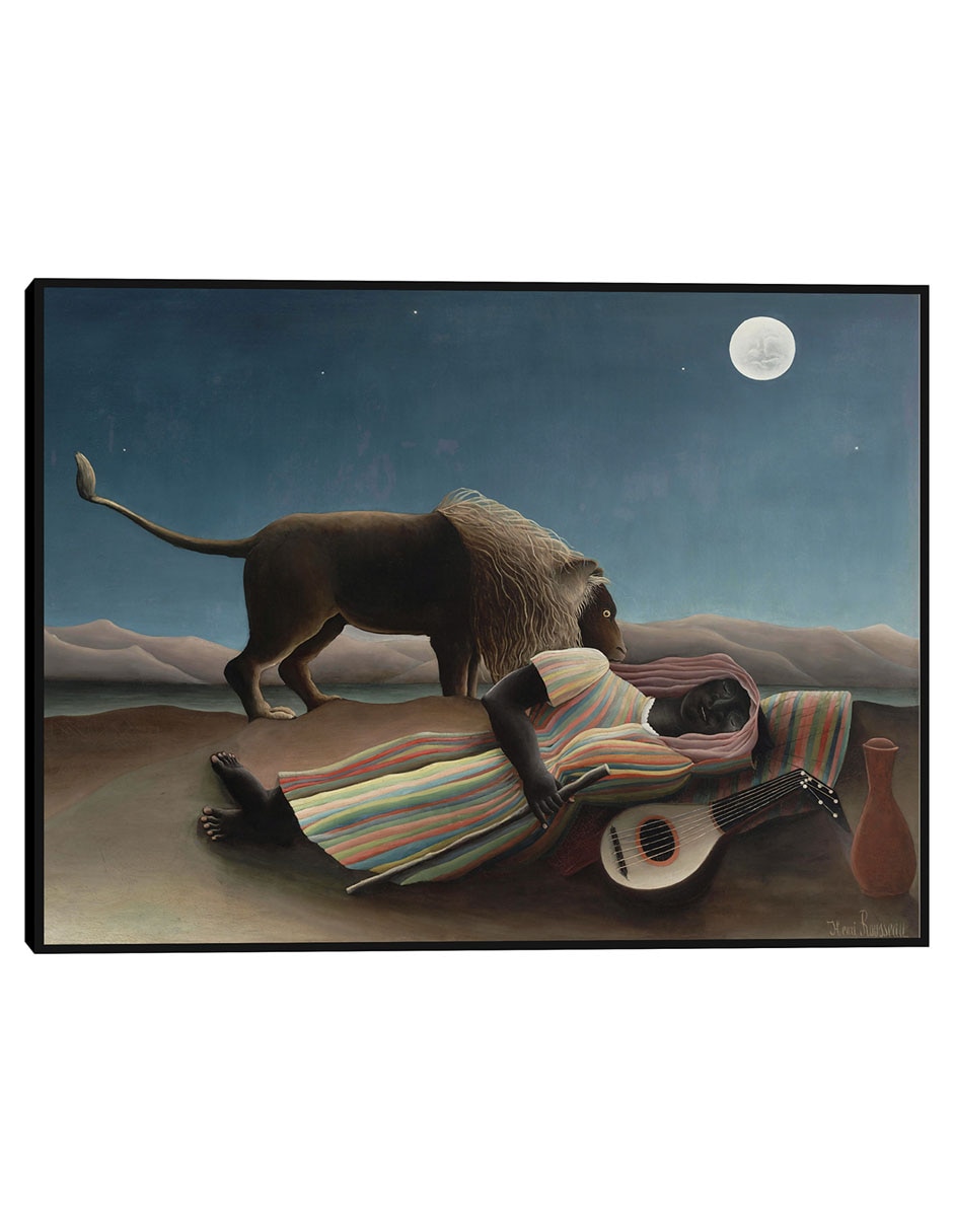 Cuadro decorativo La Gitana Dormida (La Bohémienne Endormie) (1897) técnica mixta Invierno Cuadro decorativo La Gitana Dormida (La Bohémienne Endormie) (1897) técnica mixta Invierno