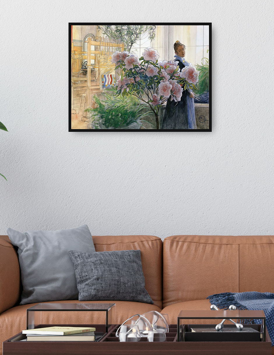 Cuadro decorativo Azalea (1906) técnica mixta Bosques 2