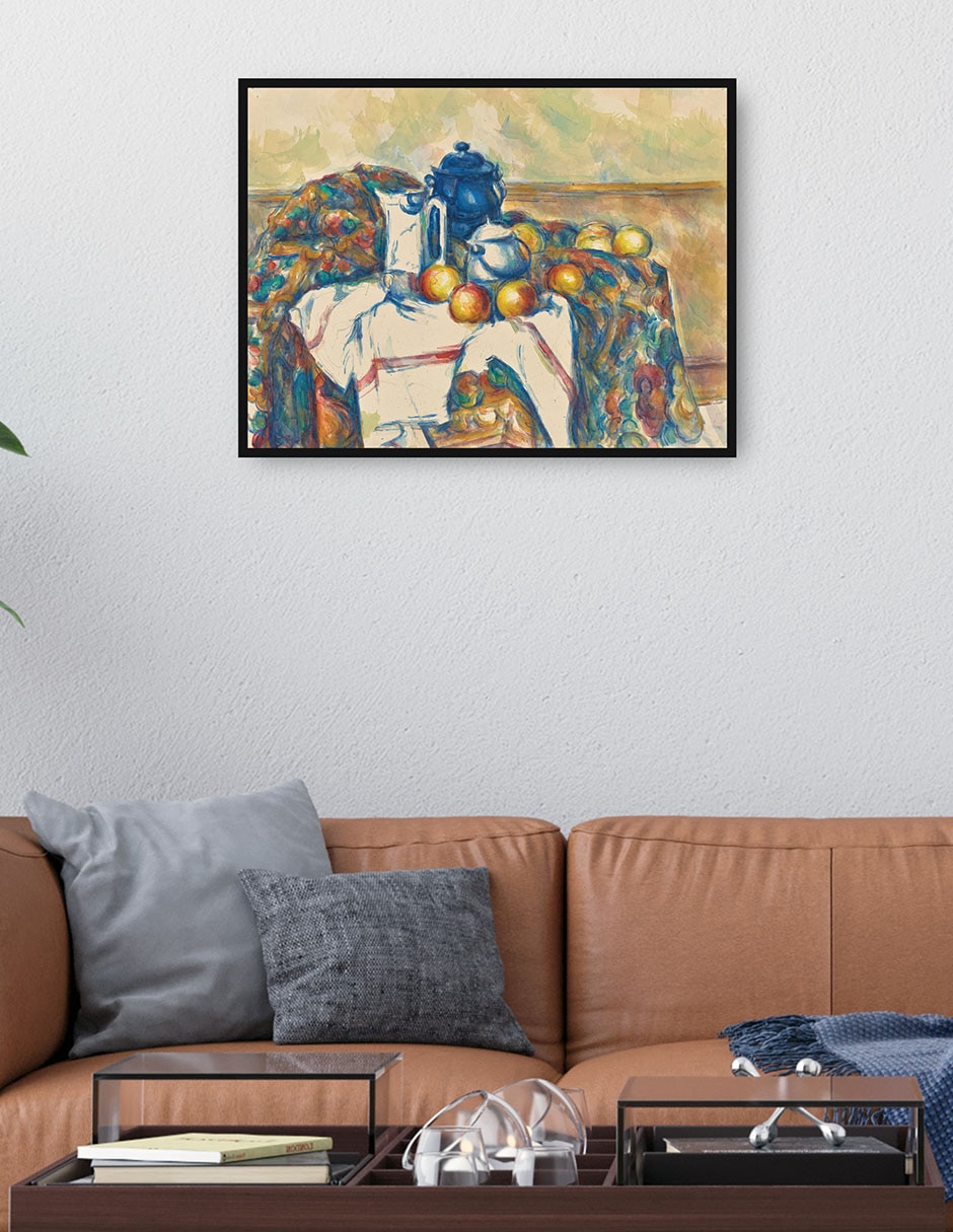 Cuadro decorativo Naturaleza Muerta Con Olla Azul (Alrededor De 1900-1906) técnica mixta Obras 2