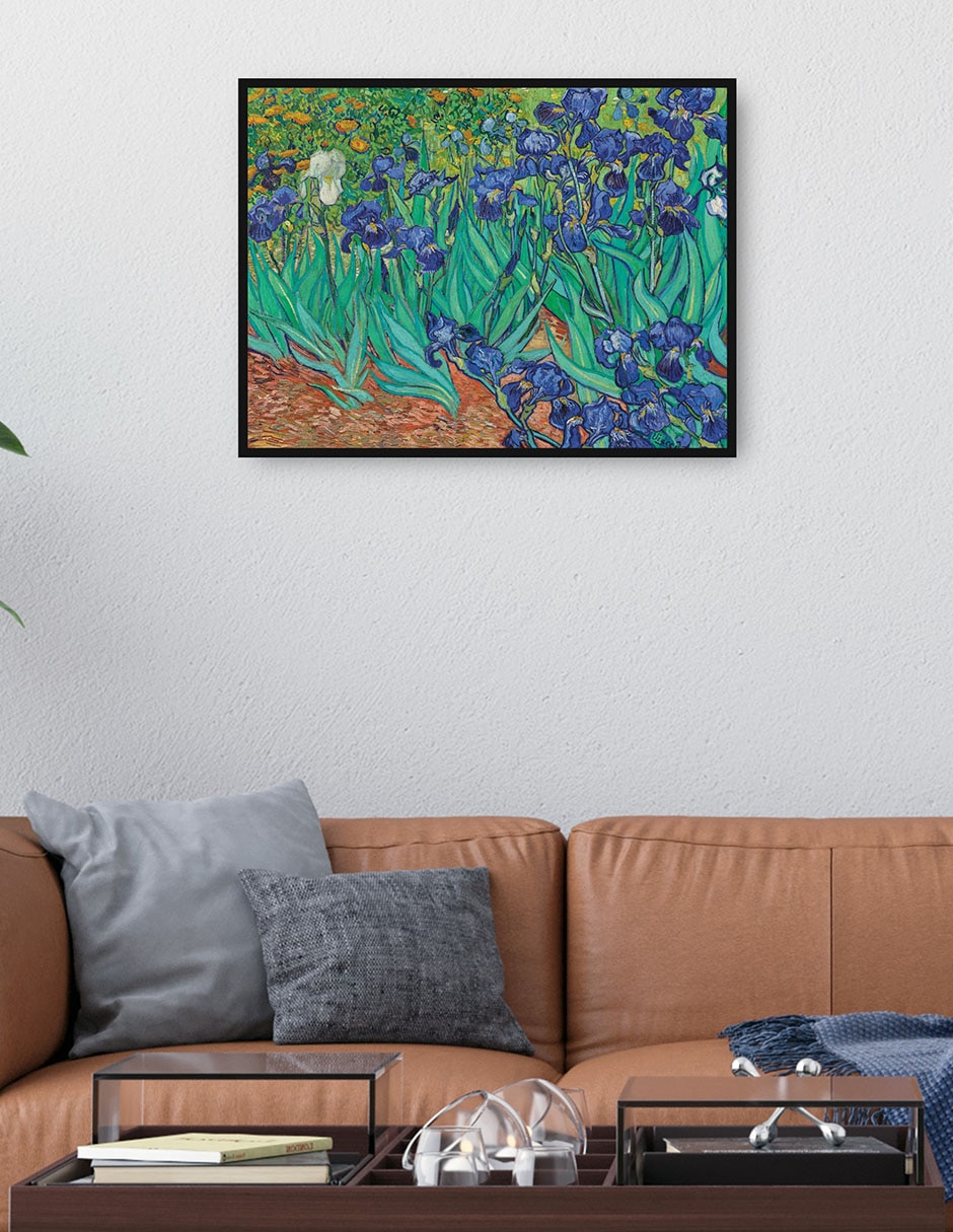 Cuadro decorativo Iris (1889) técnica mixta Olas 2