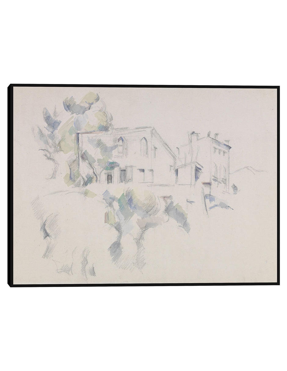 Cuadro decorativo Vista Del Château Noir (Hacia 1887 - 1890) técnica mixta Campos Cuadro decorativo Vista Del Château Noir (Hacia 1887 - 1890) técnica mixta Campos