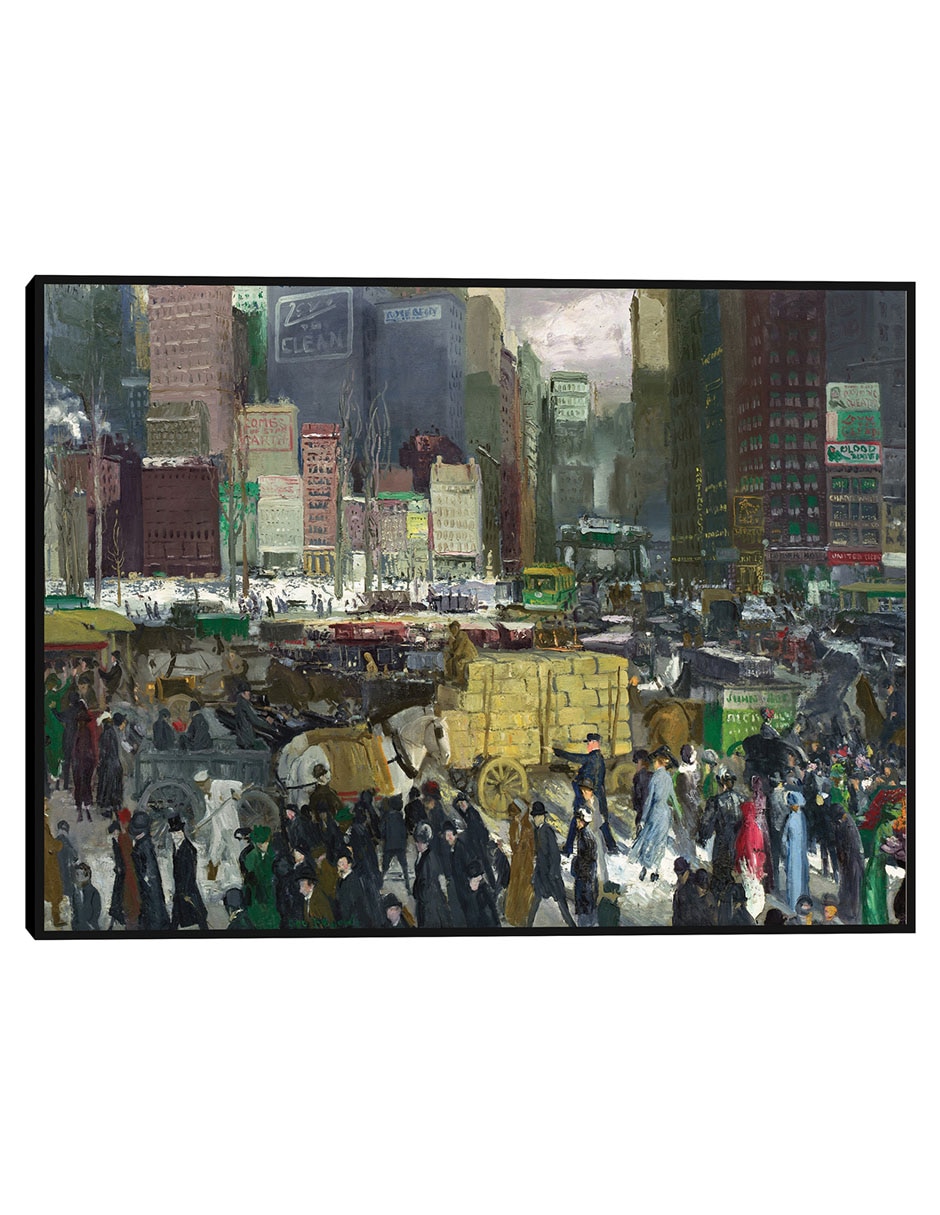 Cuadro decorativo Nueva York técnica mixta Navegación