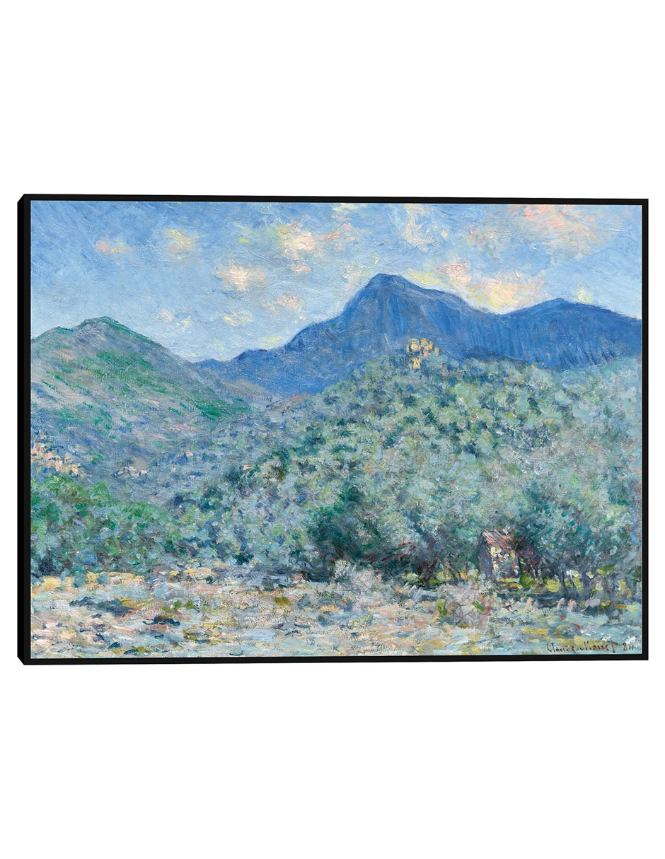 Cuadro decorativo Valle Buona, Cerca De Bordighera (1884) técnica mixta Gente