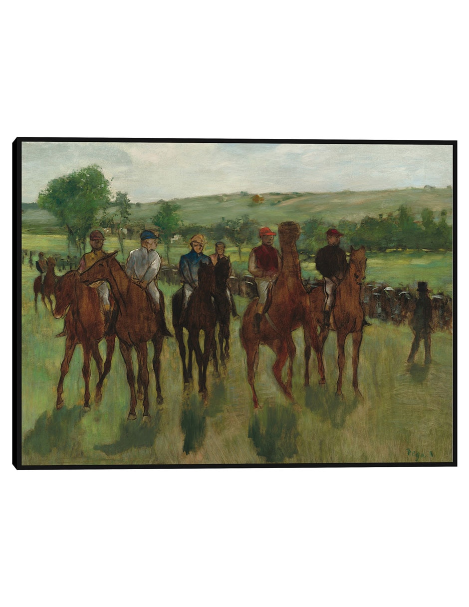 Cuadro decorativo Los Jinetes (C.1885) técnica mixta Danza