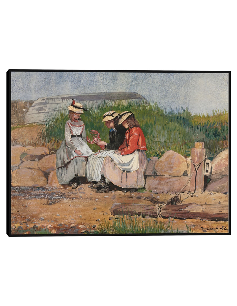 Cuadro decorativo La Hija De Un Pescador (1873) técnica mixta Deportes