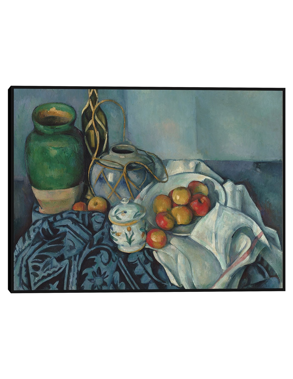 Cuadro decorativo Naturaleza Muerta Con Manzanas (1893-1894) técnica mixta Playas