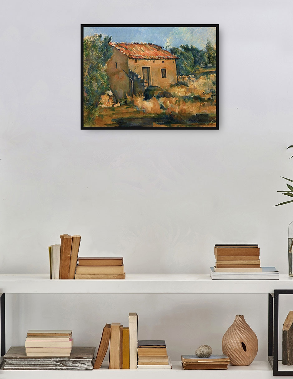 Cuadro decorativo Casa Abandonada Cerca De Aix-En-Provence (1885-1887) técnica mixta Obras 2