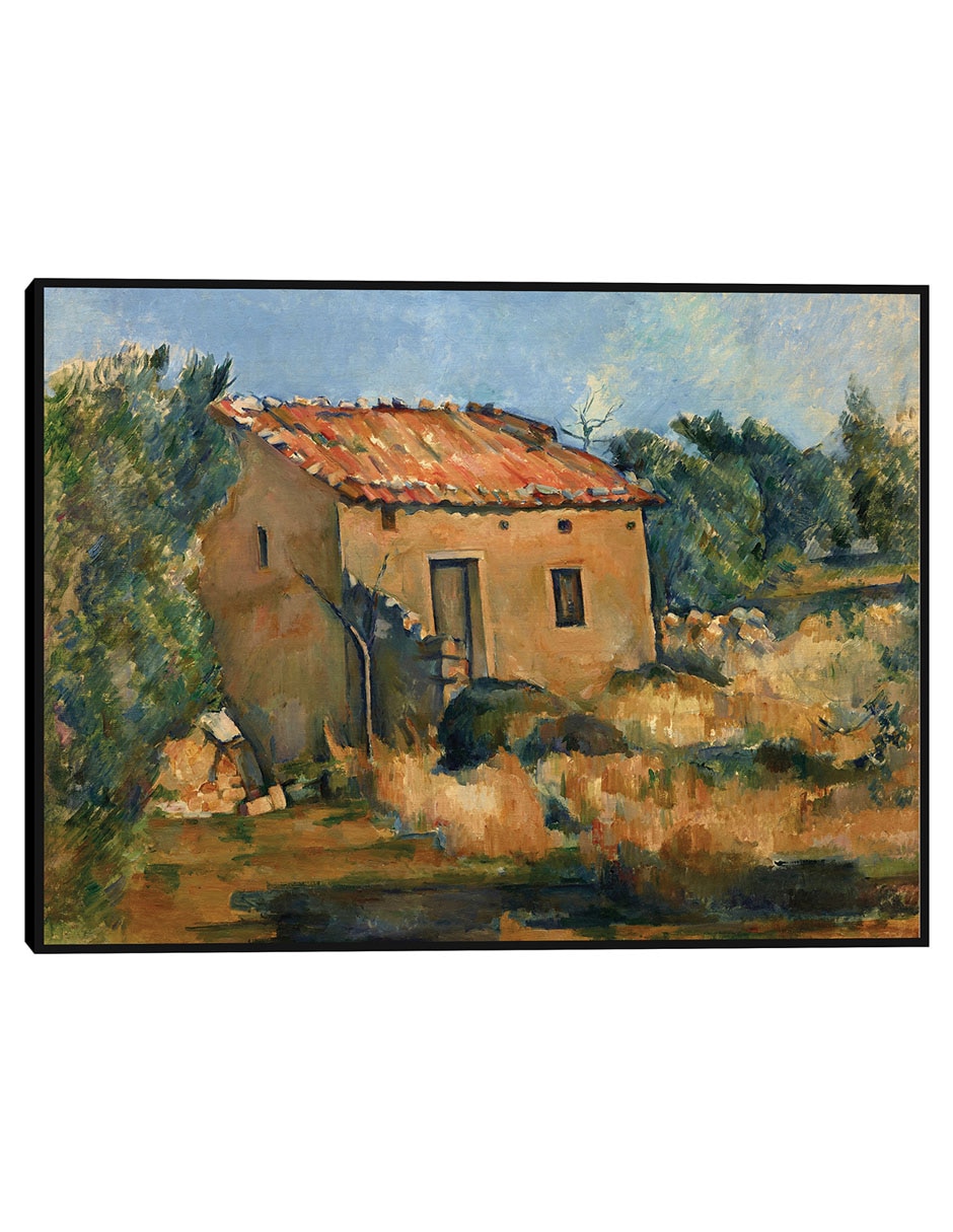 Cuadro decorativo Casa Abandonada Cerca De Aix-En-Provence (1885-1887) técnica mixta Obras