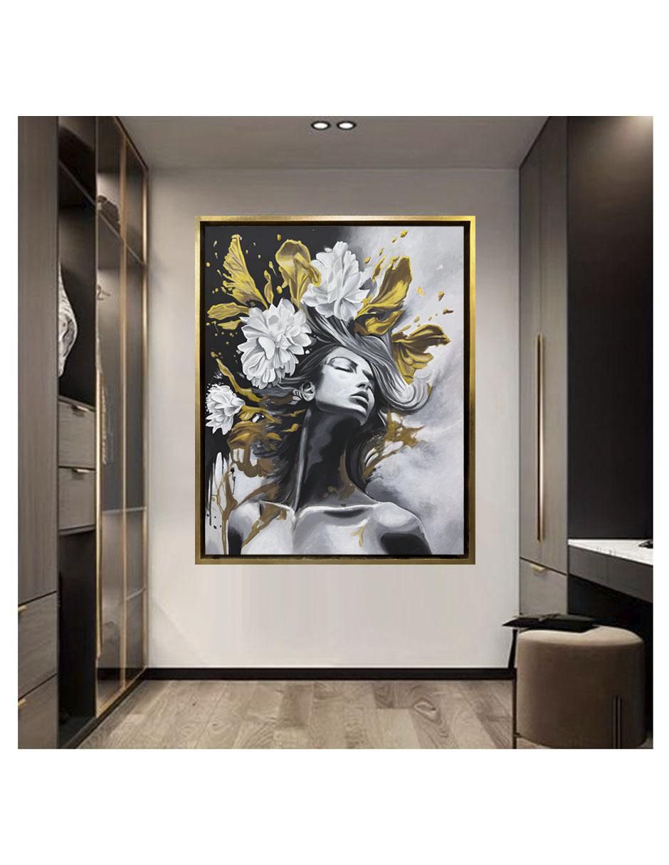 Pintura Blooming Beauty Iii técnica acrílico Arquitectura 2