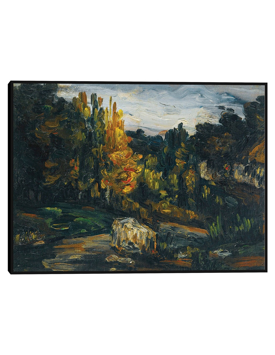 Cuadro decorativo La Piscina De Jas De Bouffan (Ca. 1885–86) 2 técnica mixta Campos
