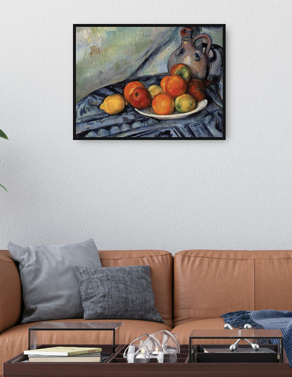 Cuadro decorativo Naturaleza Muerta Con Flores Y Frutas (Entre 1888 Y 1890) técnica mixta Obras 2