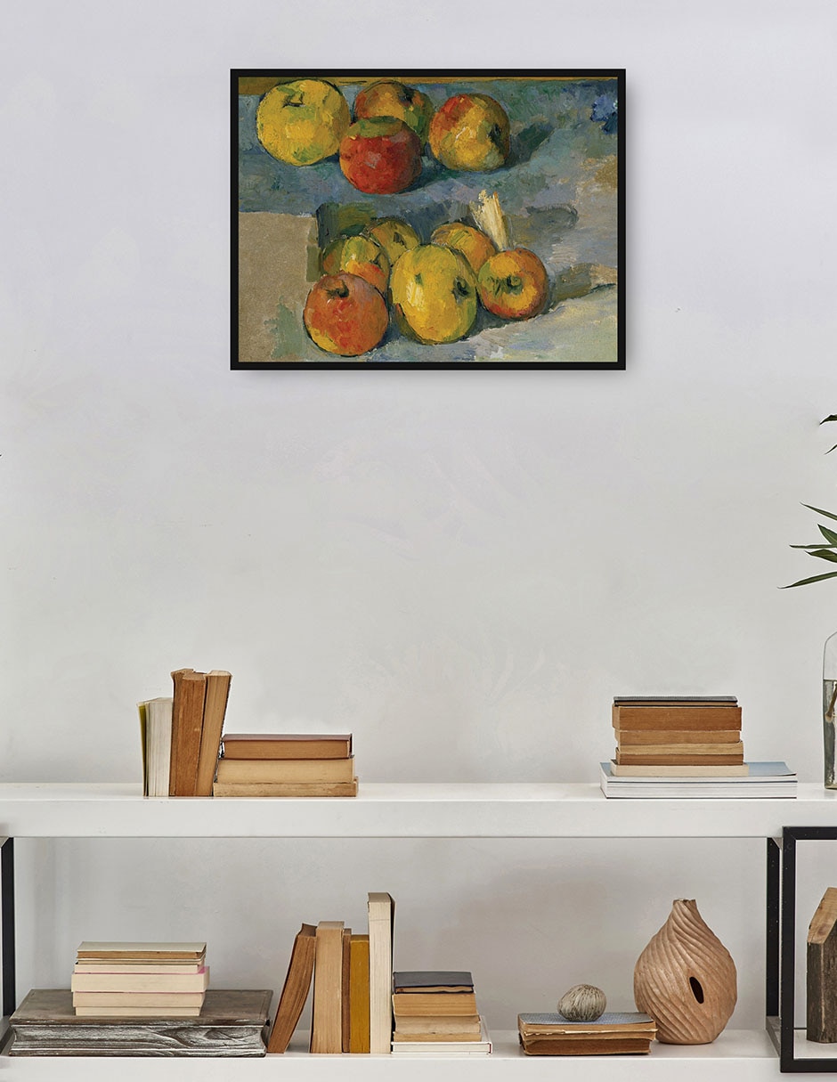 Cuadro decorativo La Cesta De Manzanas (1893) técnica mixta Obras 2