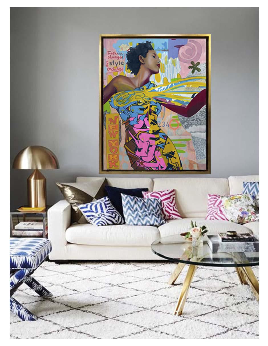 Pintura Style Endures técnica acrílico 3
