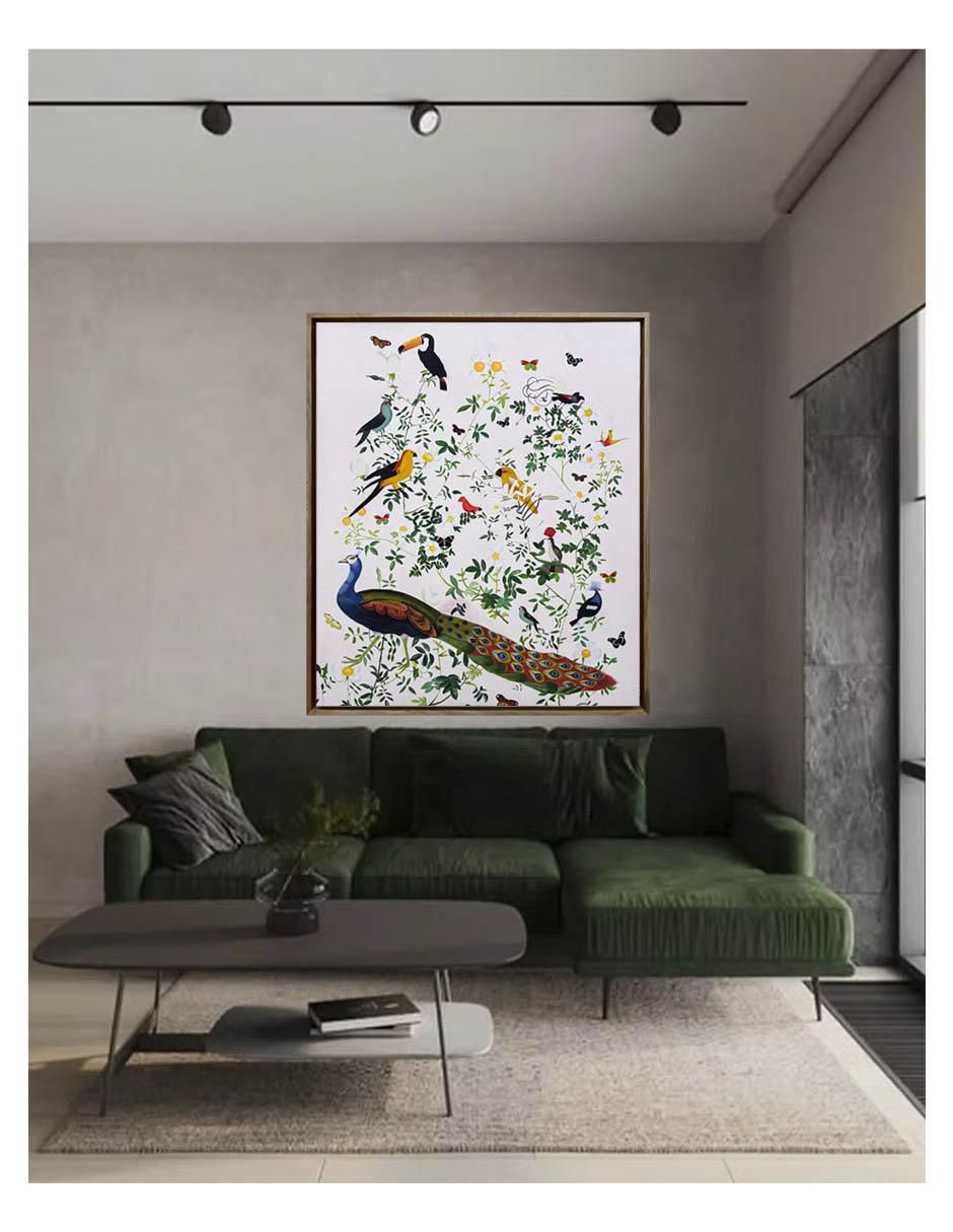 Pintura Aves técnica acrílico AnimalArt 4