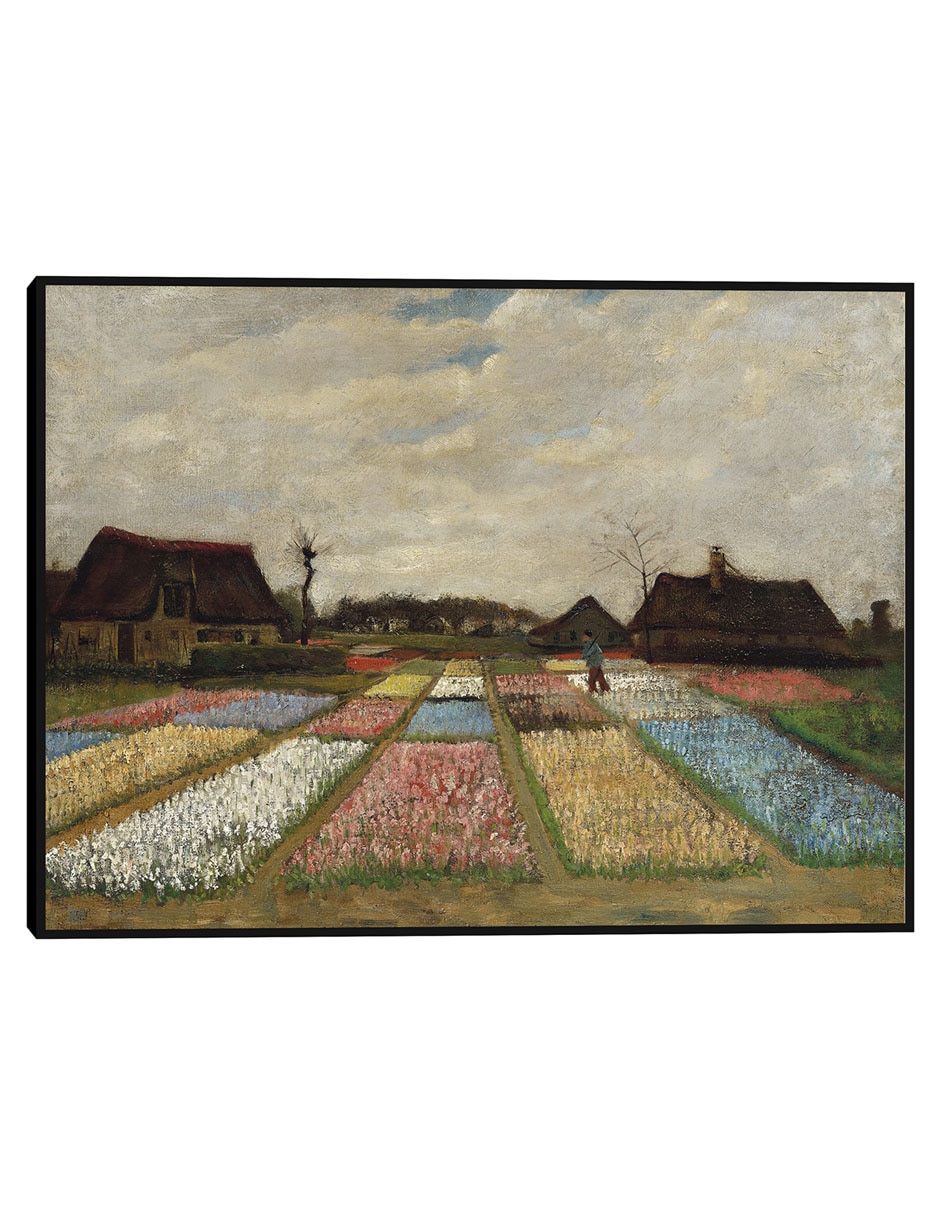 Cuadro decorativo Parterres de flores en Holanda (c. 1883) técnica mixta Campos Cuadro decorativo Parterres de flores en Holanda (c. 1883) técnica mixta Campos