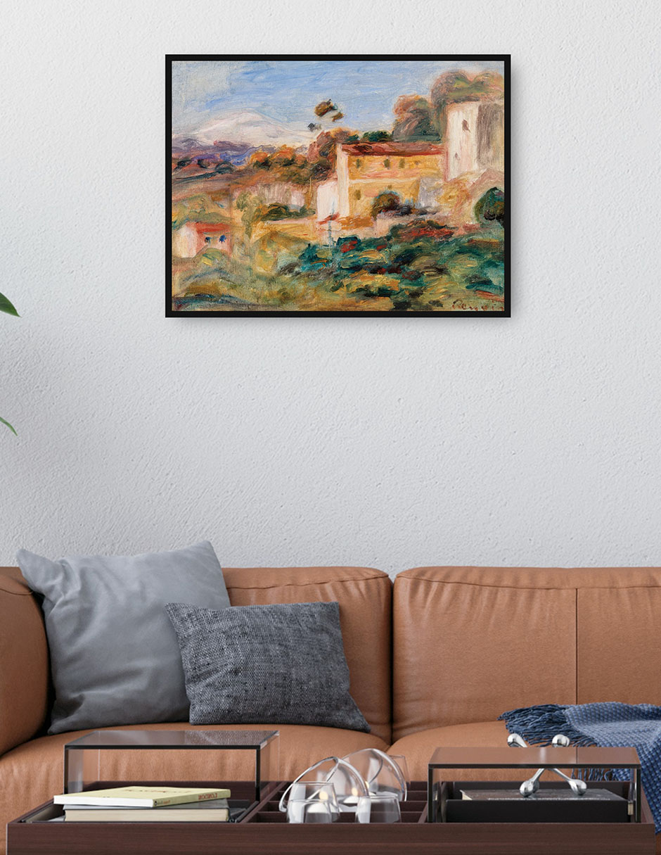 Cuadro decorativo Paisaje (Paysage) (1911) técnica mixta Campos 2