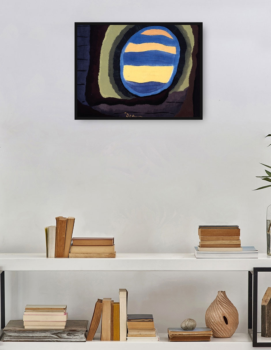 Cuadro decorativo Por la ventana (1939) técnica mixta Formas 2