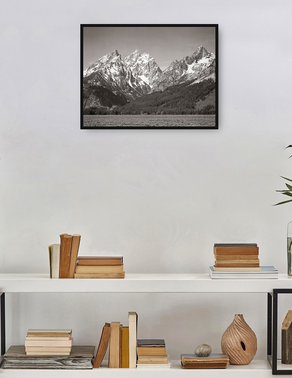Cuadro decorativo Parque Nacional Teton, Wyoming técnica mixta Montañas 2