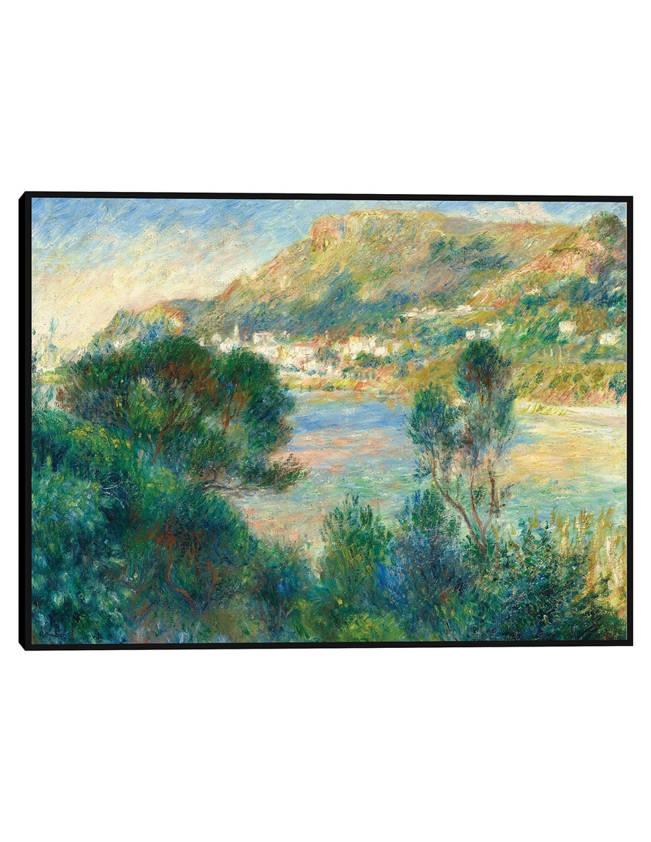 Cuadro decorativo Vista de Montecarlo desde Cap Martin técnica mixta Lagos