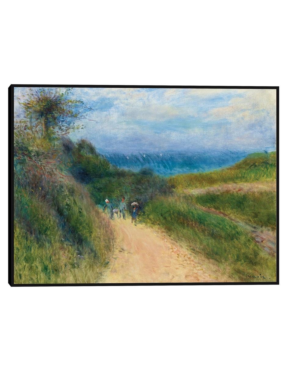 Cuadro decorativo Ruta À ​​Berneval técnica mixta Caminos