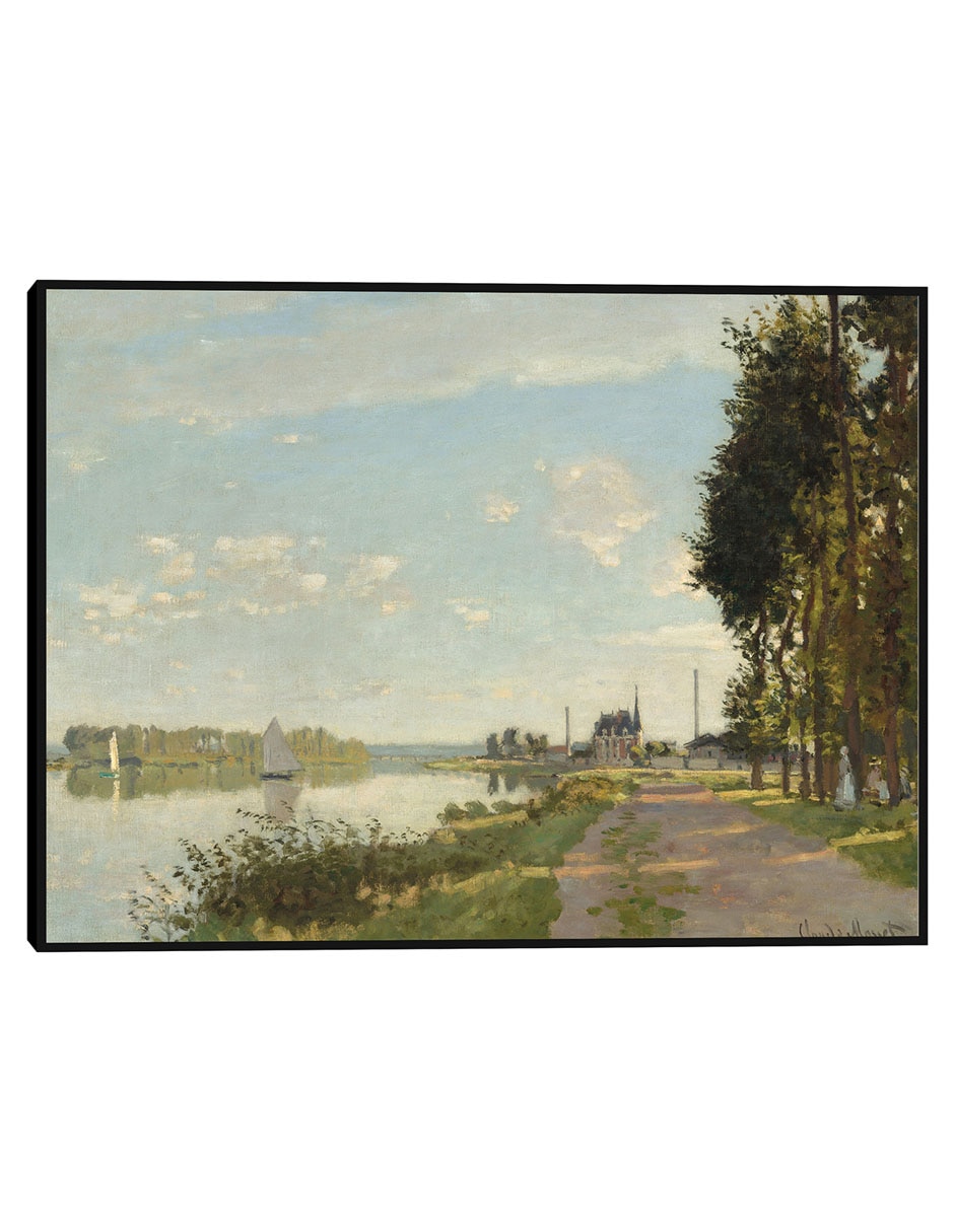 Cuadro decorativo Argenteuil técnica mixta Ríos Cuadro decorativo Argenteuil técnica mixta Ríos
