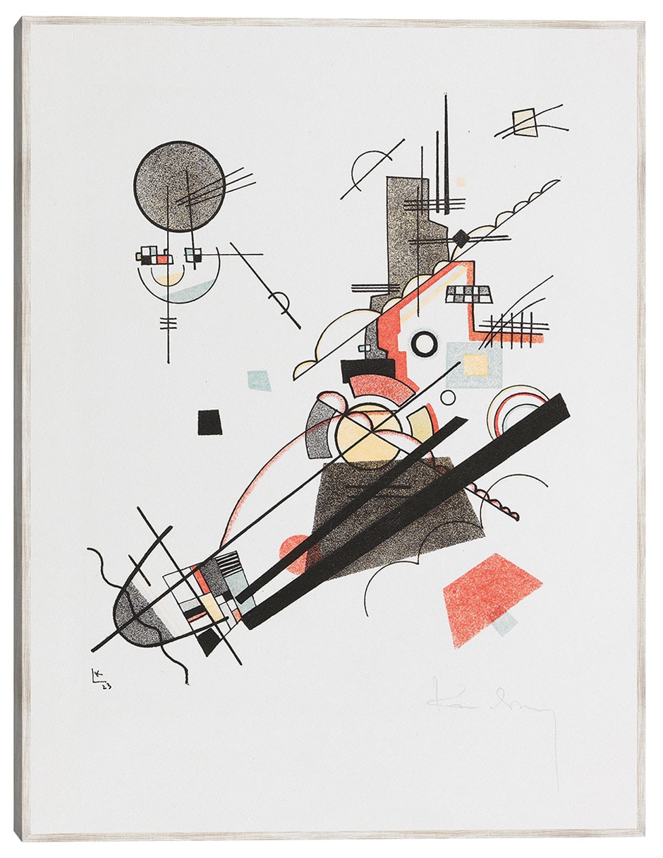 Cuadro decorativo Fröhlicher Aufstieg (1923) técnica mixta Abstracto