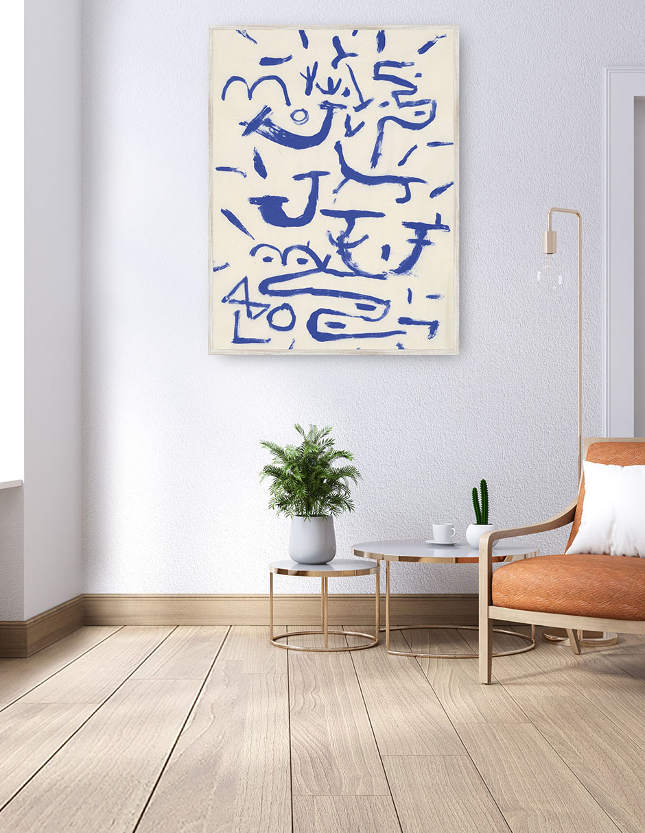Cuadro decorativo Arrastrándose Y Acabando Con Los Árboles (1937) técnica mixta Abstracto 3