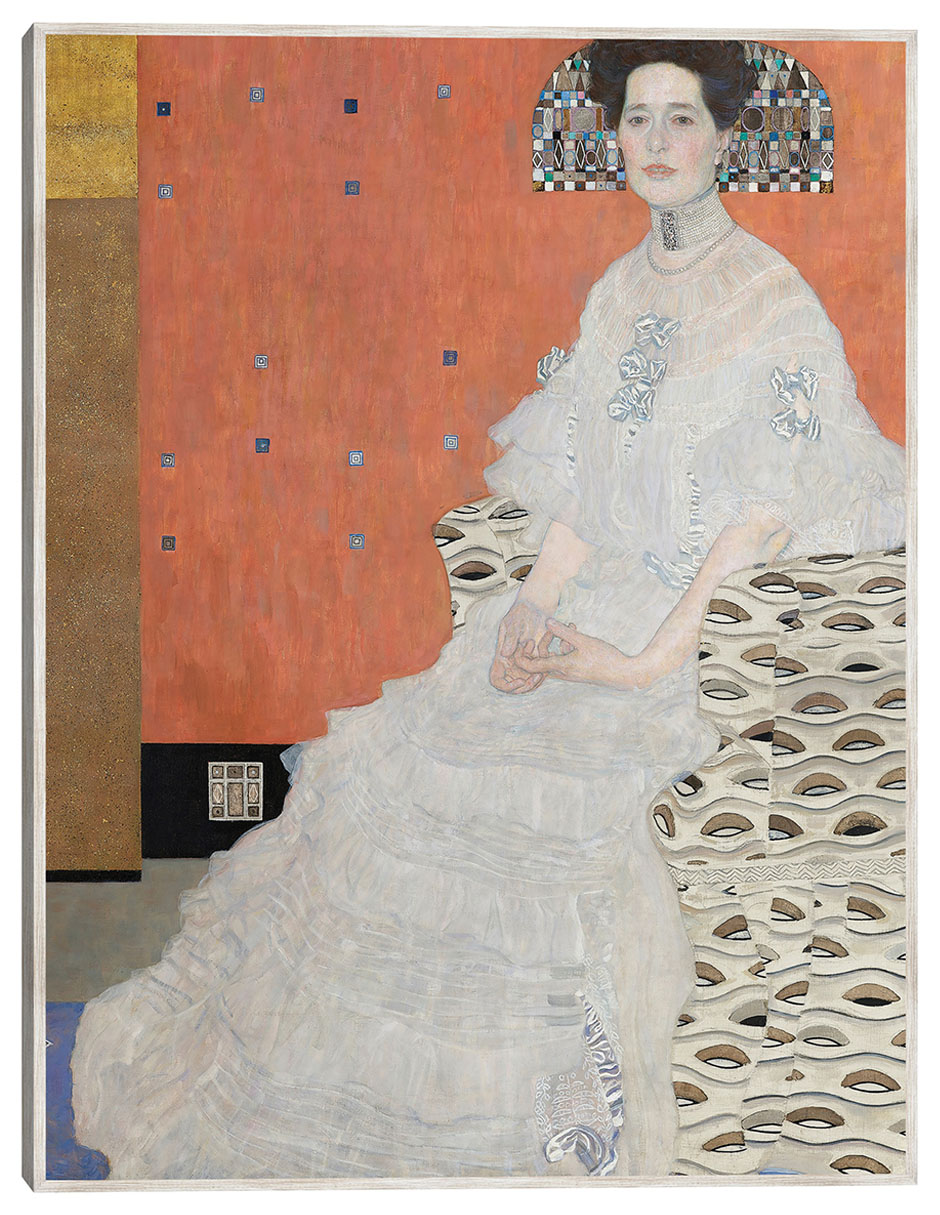 Cuadro decorativo Fritza Riedler (1906) técnica mixta Cuadro decorativo Fritza Riedler (1906) técnica mixta