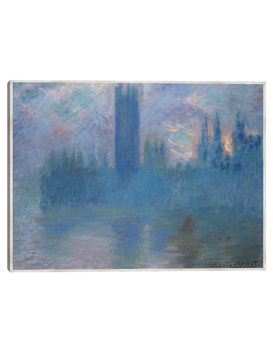 Cuadro decorativo Casas Del Parlamento, Londres (1900) técnica mixta Abstracto