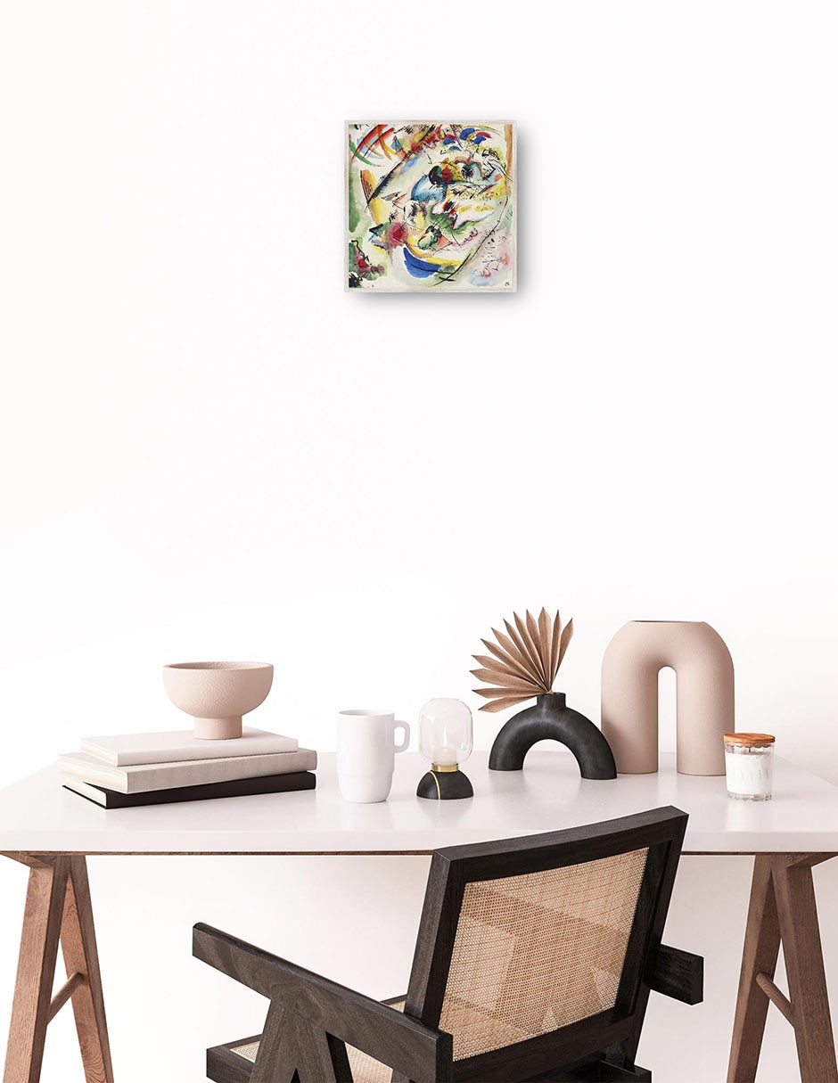 Cuadro decorativo Borrador de 'Improvisación de Ensueño' (1913) técnica mixta  Abstracto 2