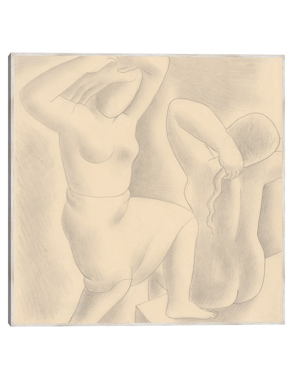Cuadro decorativo La Mañana (1929) técnica mixta Fotografía