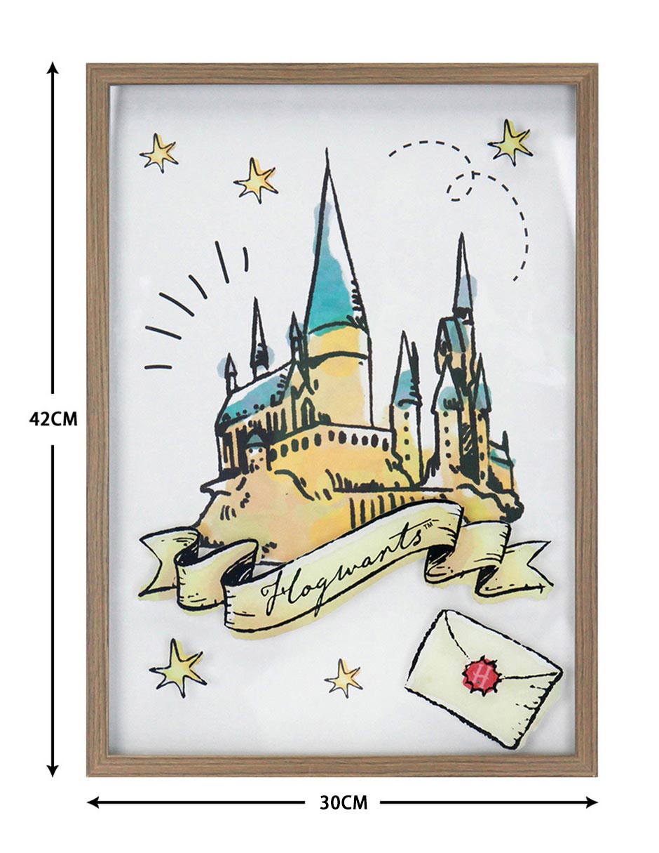 Set litografías Harry Potter técnica acuarela 11